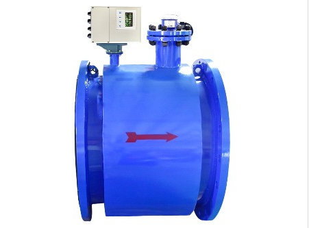 How does an electromagnetic flow meter work