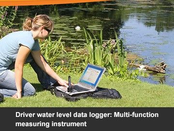 Driver water level data logger: Multi-function measuring instrument