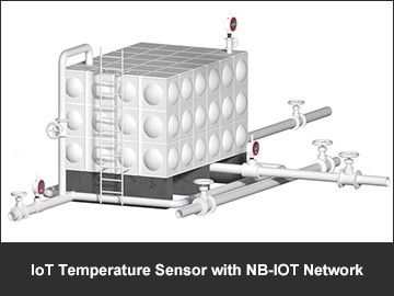 IOT Temperature Sensor with NB-IOT Network