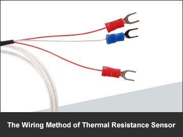 The Wiring Method of Thermal Resistance Sensor