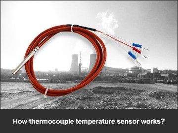 How thermocouple temperature sensor works?