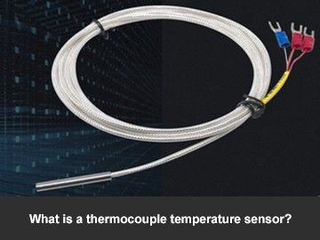 What is a thermocouple temperature sensor?