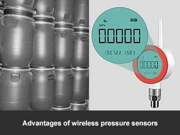 Advantages of wireless pressure sensors