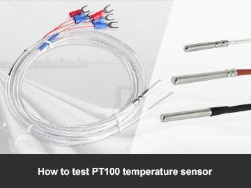 How to test PT100 temperature sensor