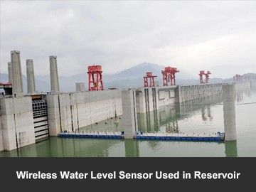 Wireless Water Level Sensor Used in Reservoir