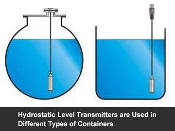 Hydrostatic Level Transmitters are Used in Different Types of Containers