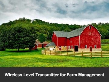 Wireless Level Transmitter for Farm Management