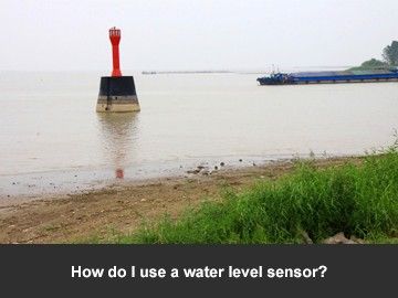 How do I use a water level sensor?