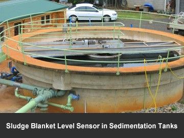 Sludge Blanket Level Sensor in Sedimentation Tanks
