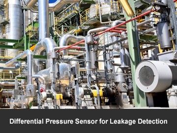 Differential Pressure Sensor for Leakage Detection