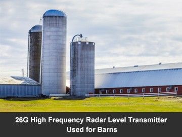 26G High Frequency Radar Level Transmitter Used for Barns