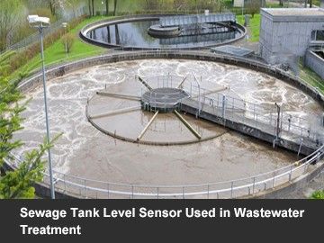 Sewage Tank Level Sensor Used in Wastewater Treatment