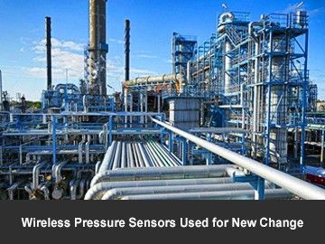 Wireless Pressure Sensors Used for Network Change