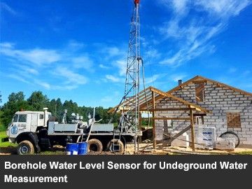Borehole Water Level Sensor for Undeground Water Measurement