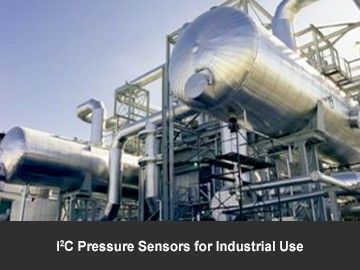 I2C Pressure Sensors for Industrial Use