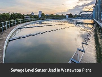 Sewage Level Sensor Used in Wastewater Plant
