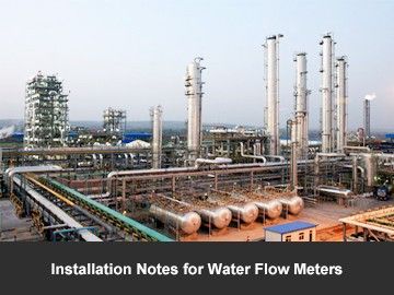 Installation Notes for Water Flow Meters