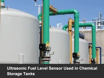Ultrasonic Fuel Level Sensor Used in Chemical Storage Tanks