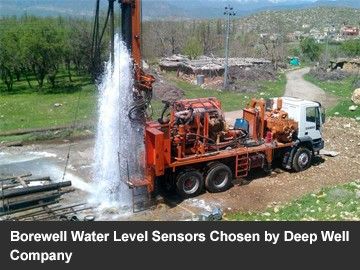 Borewell Water Level Sensors Chosen by Deep Well Company