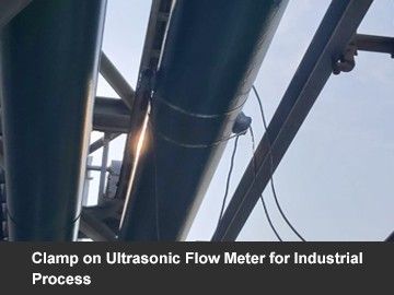 Clamp on Ultrasonic Flow Meter for Industrial Process