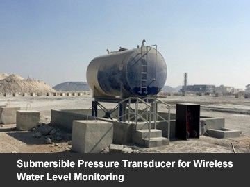 Submersible Pressure Transducer for Wireless Water Level Monitoring