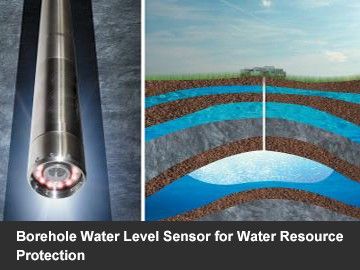 Borehole Water Level Sensor for Water Resource Protection