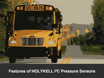 Features of HOLYKELL I2C Pressure Sensors