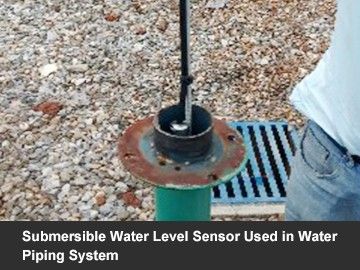 Submersible Water Level Sensor Used in Water Piping System