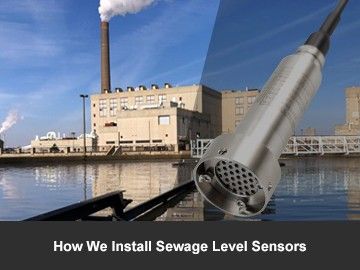 How We Install Sewage Level Sensors