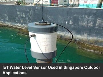 IoT Water Level Sensor Used in Singapore Outdoor Applications