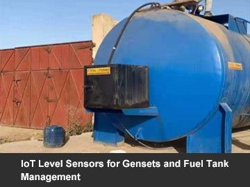 IoT Level Sensors for Gensets and Fuel Tank Management