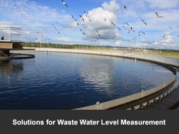 Solutions for Waste Water Level Measurement