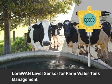 LoraWAN Level Sensor for Farm Water Tank Management
